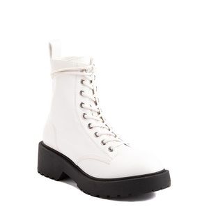 MIA Madolyn Boots in White Malta